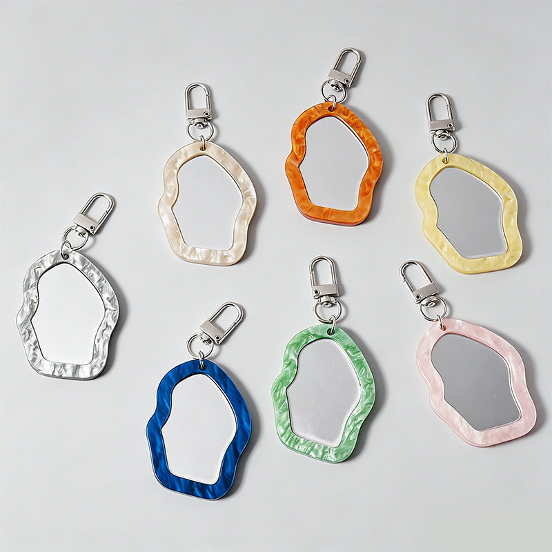 Vintage Irregular Wavy Resin K - Shopdayla Wholesale - #1282