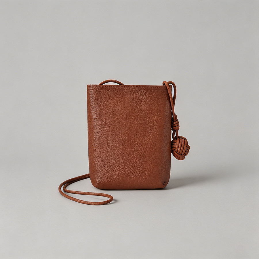 Minimalist Pebbled Leather Bag - Shopdayla Wholesale - #2434