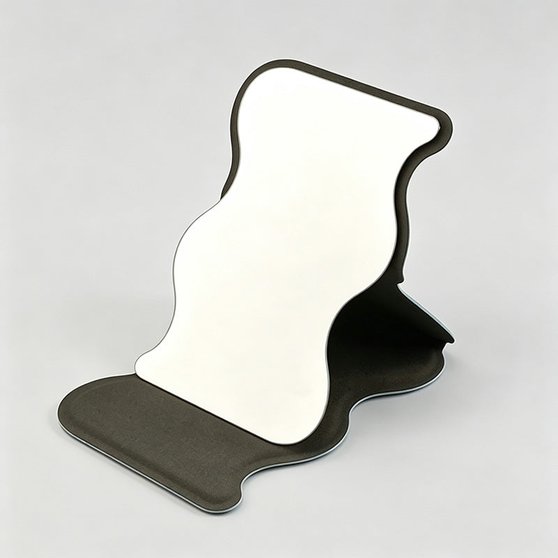 Wavy Edge Folding Compact Mirror