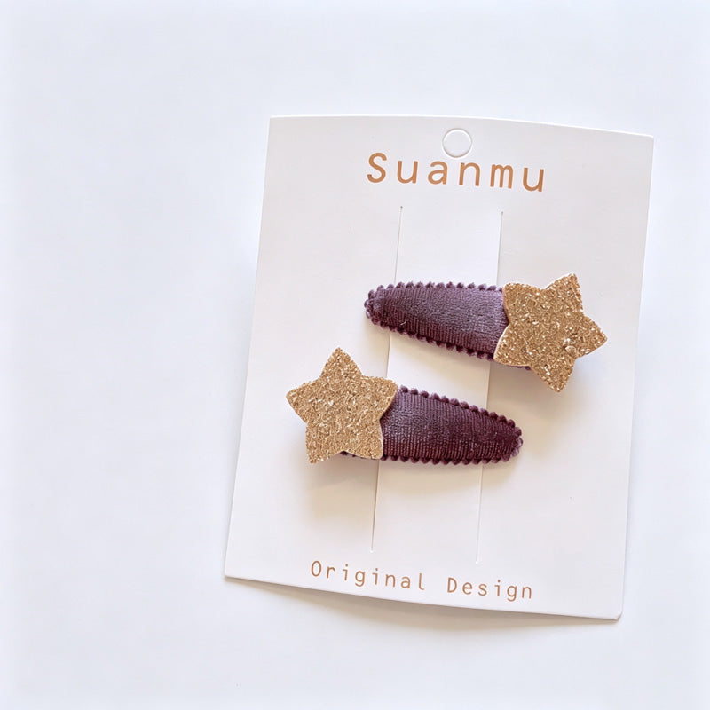 Velvet Star BB Hair Clips