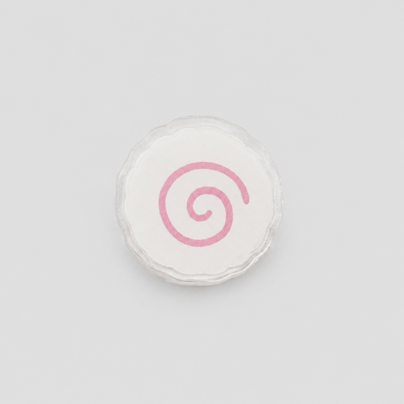Food Print Transparent Paper Clip
