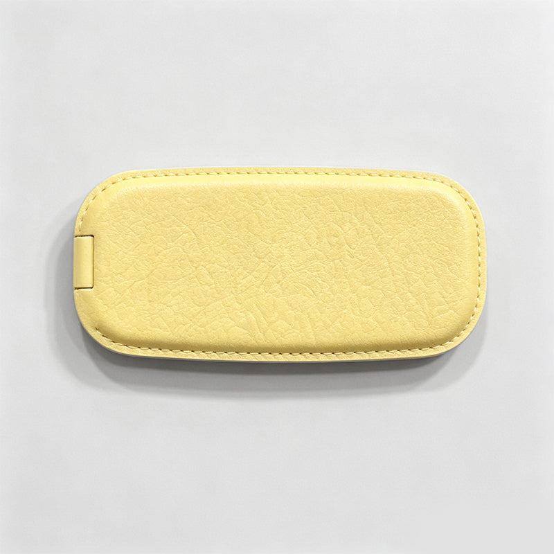 Synthetic Leather Phone Stand Mirror