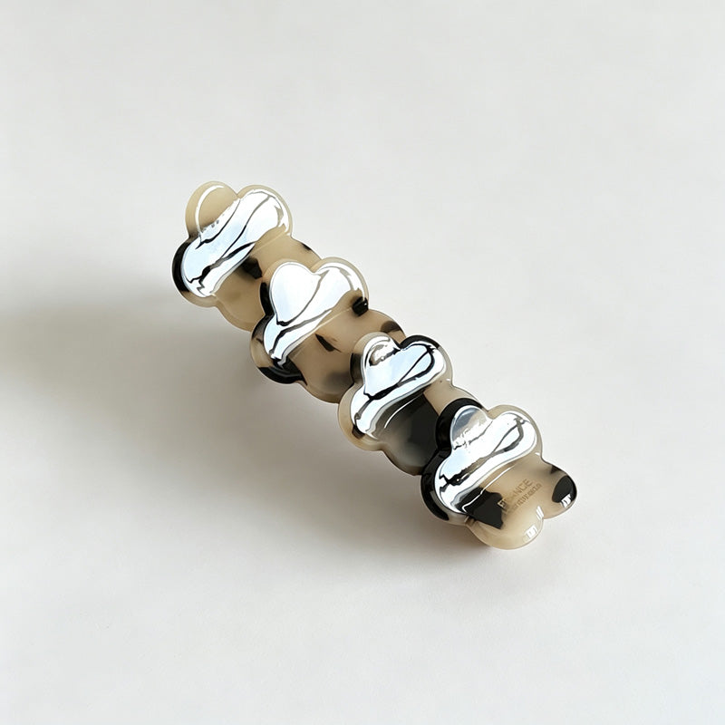 Flower‑Shaped Duckbill Hair Clips