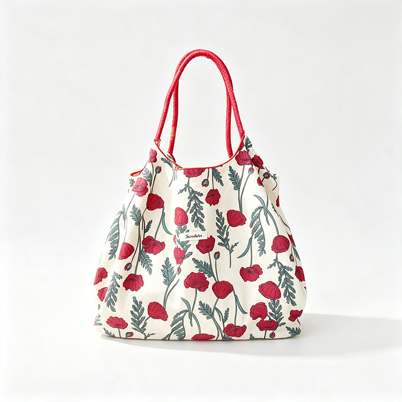 Floral Reusable Tote Bag