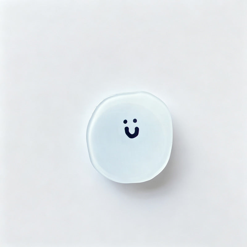 Smile Acrylic Self‑Adhesive Wall Hook