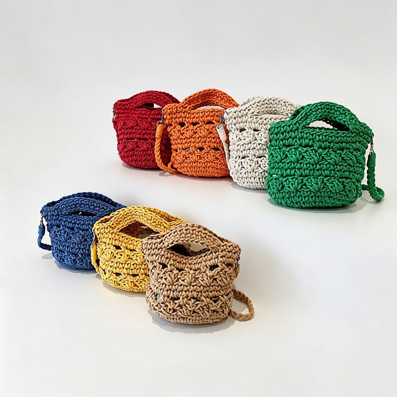Mini Crochet Crossbody Bag