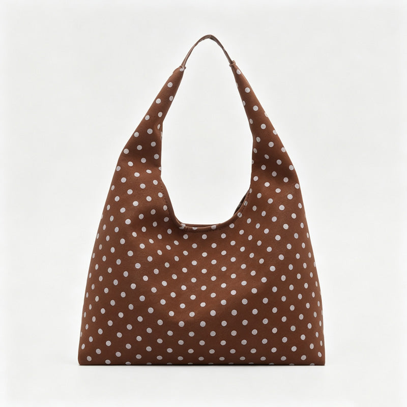 Polka Dot Hobo Bag