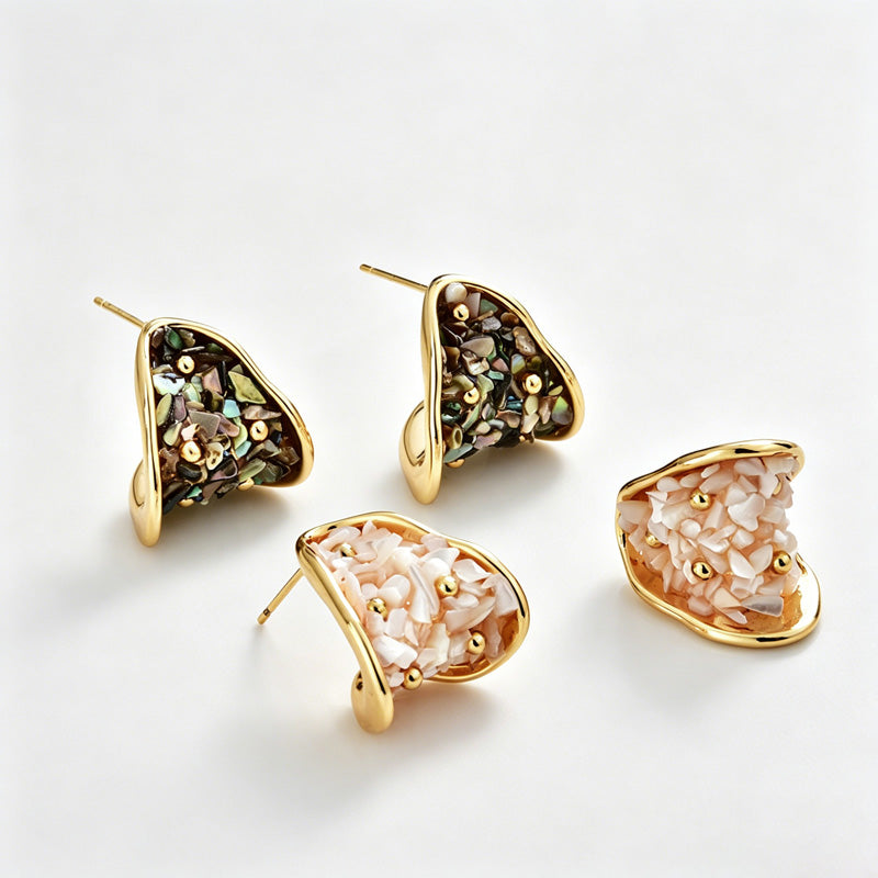 Shell Drop Earrings