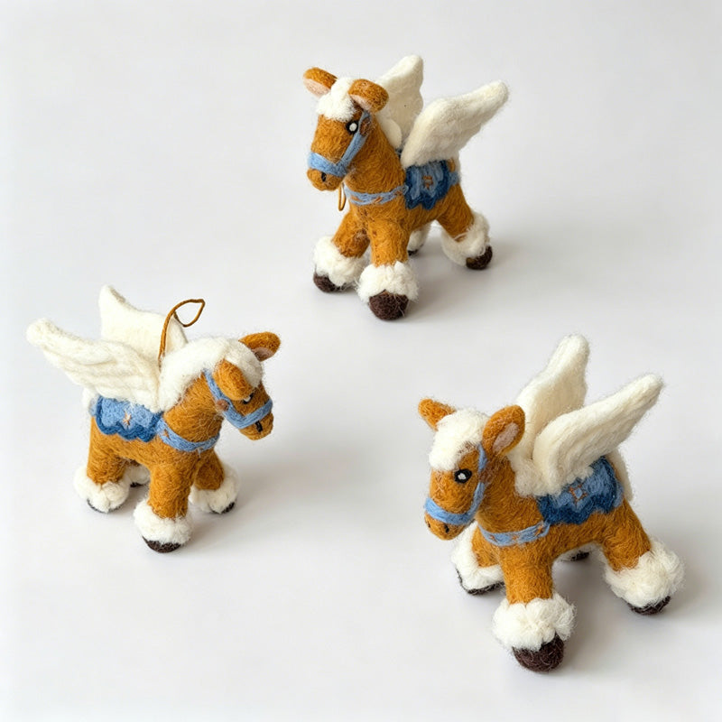 Pony Keychain Bag Charm