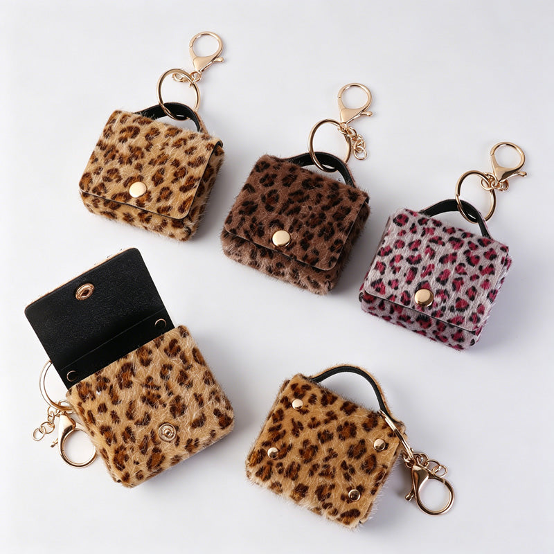 Leopard Keychain Pouch