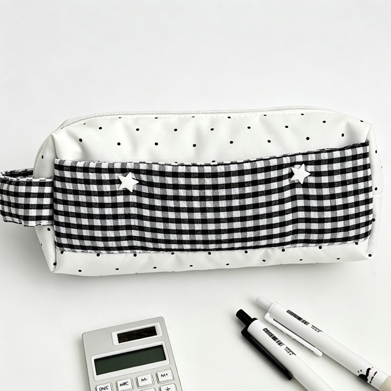 Polka Dot Pencil Case