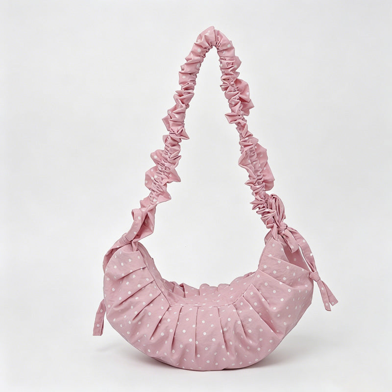 Polka Dot Ruffle Bag