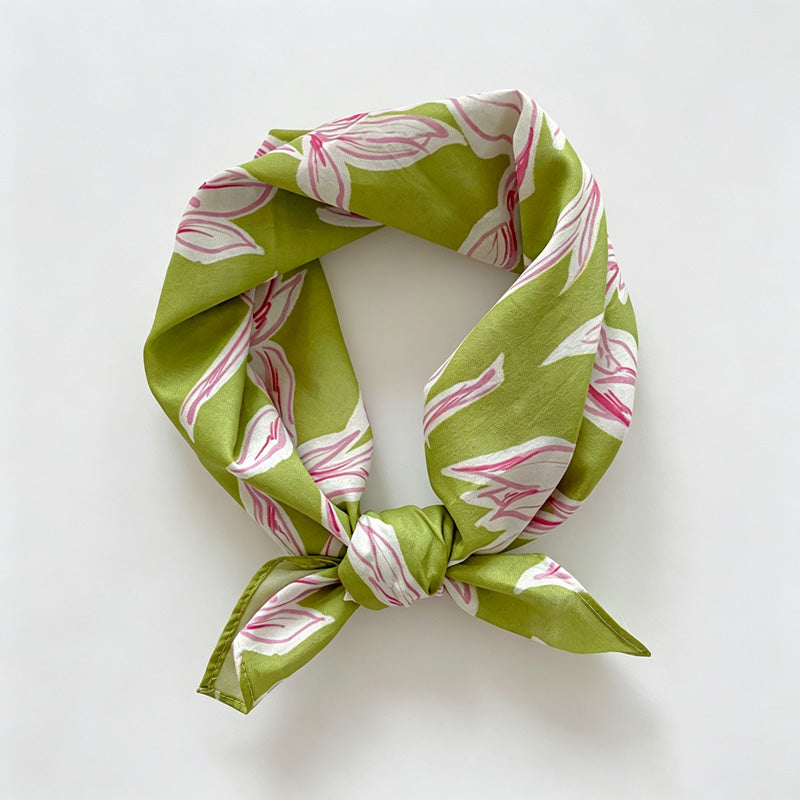 Little Flower Print Bandana