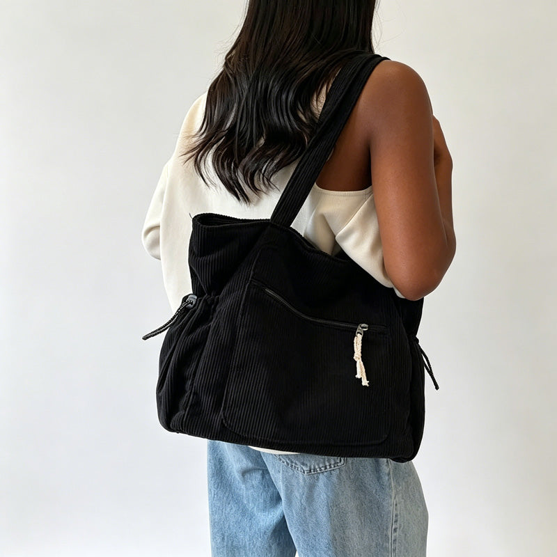 Canvas Pocket Tote Bag