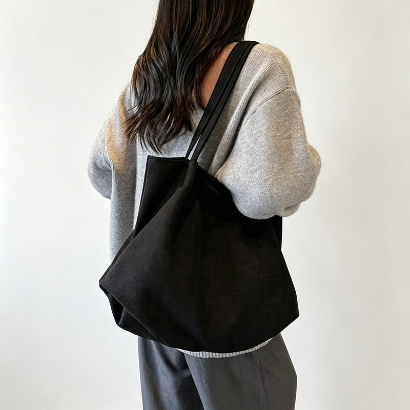 Soft Crescent Shoulder Bag