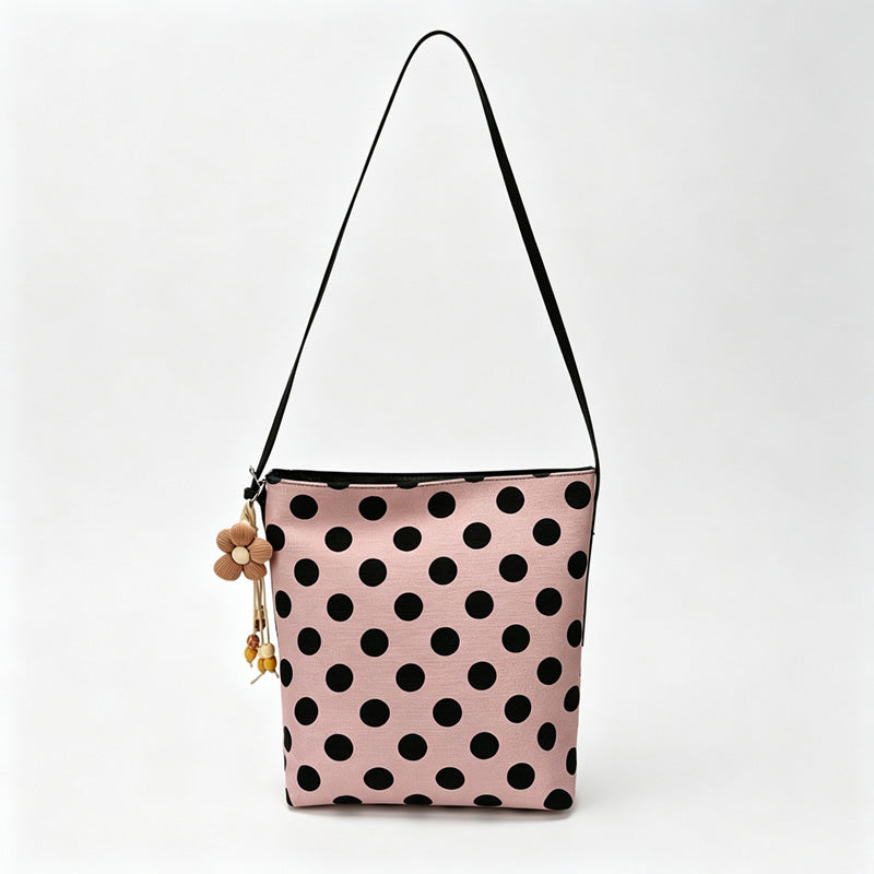 Polka Dot Shoulder Bag