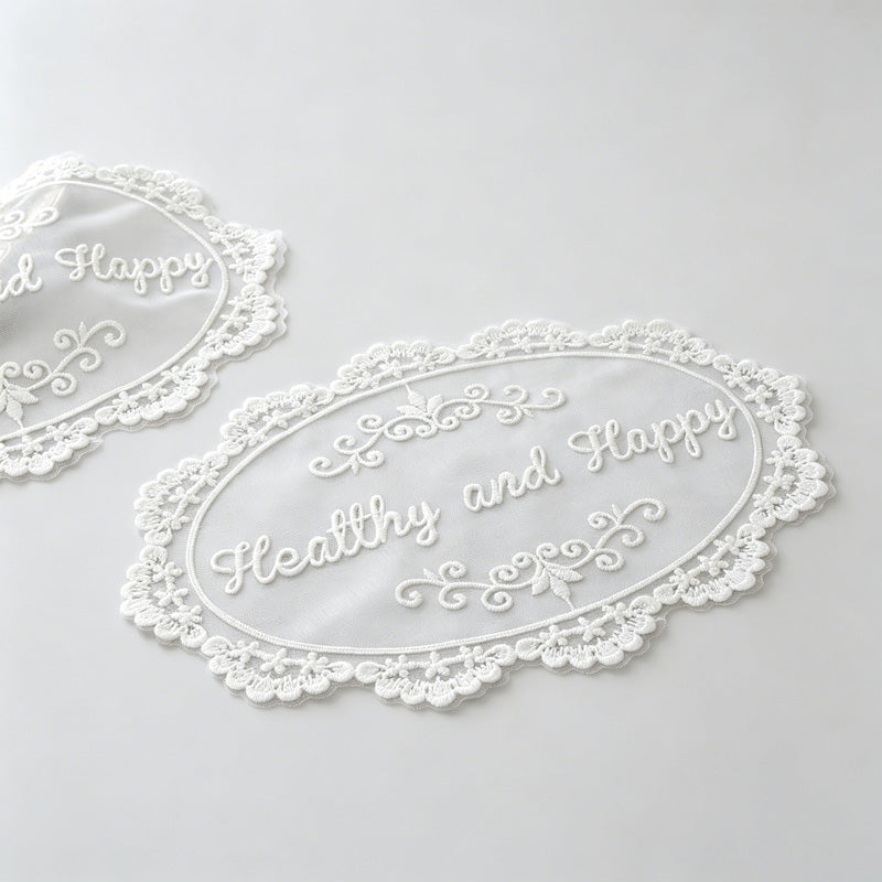 Lace Embroidered Table Coaster