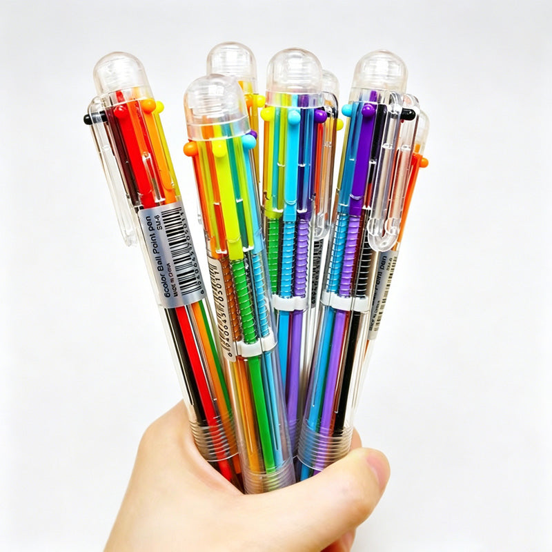 Transparent Multi Ballpoint Pen