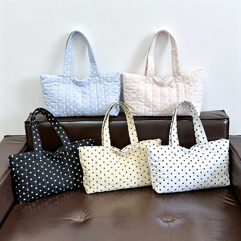 Everyday Polka Dot Tote Bag