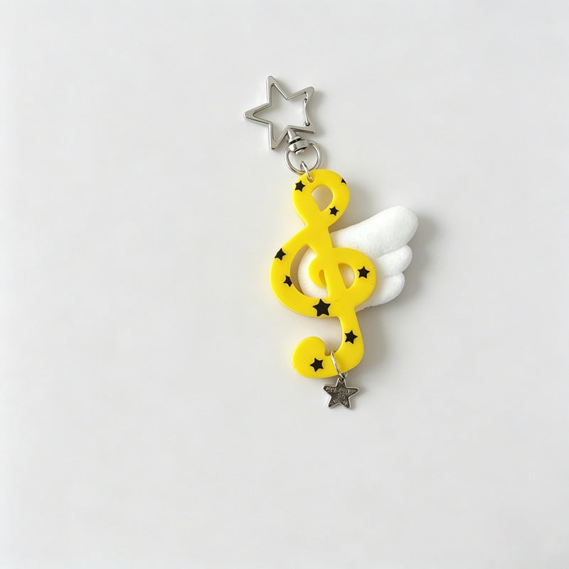 Musical Star Keychain