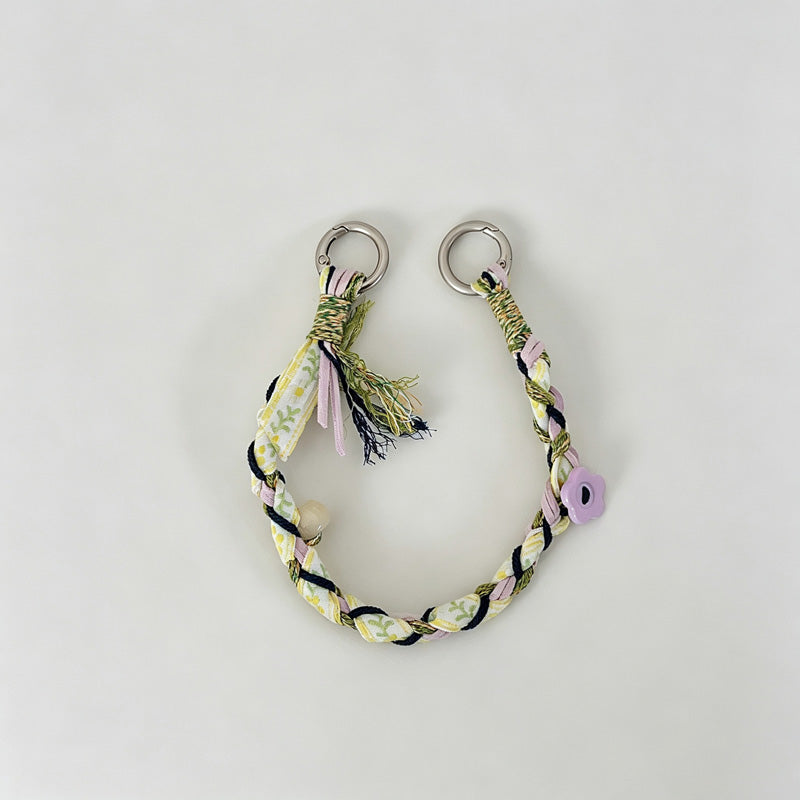 Braided Wrist Strap Key Lanyard