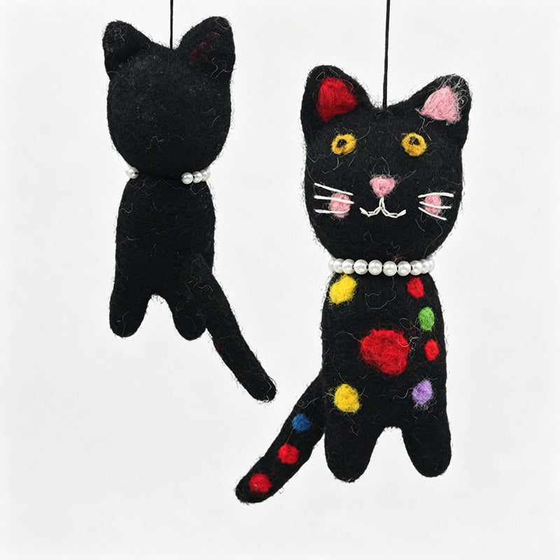 Felt Cat Hanging Charm