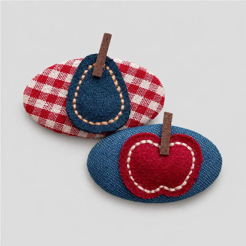 Fruit Patch Hair Clip Set