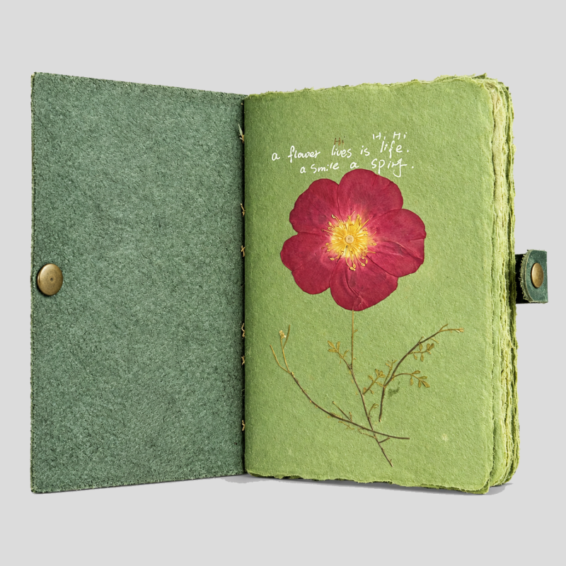 Matcha Journal Blank Notebook