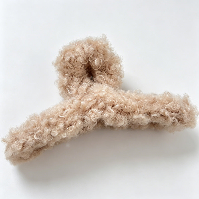 Plush Triangle Claw Clip