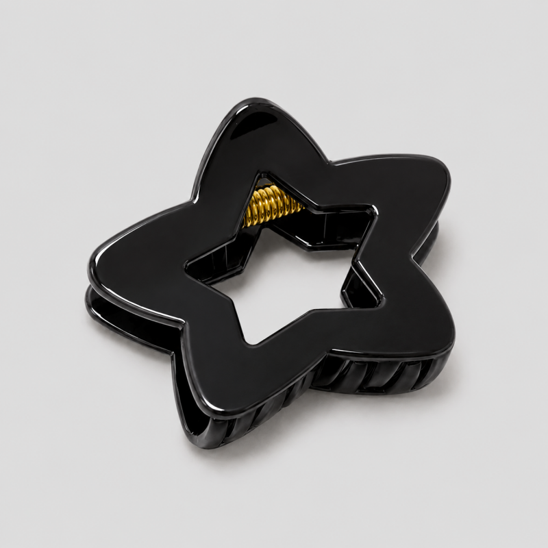 Cutout Star Claw Clip
