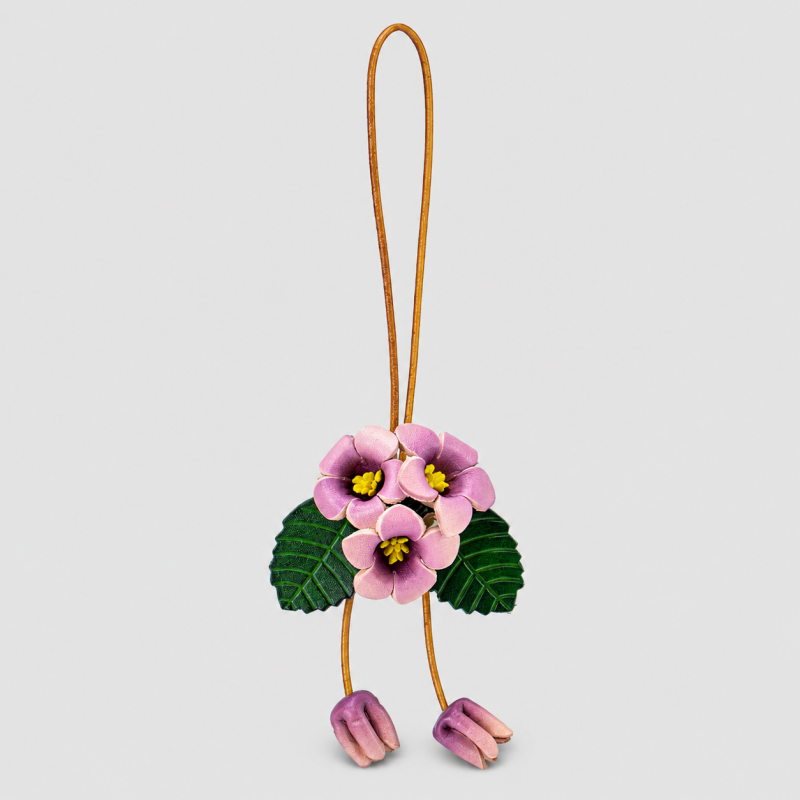 Flower Tassel Bag Charm