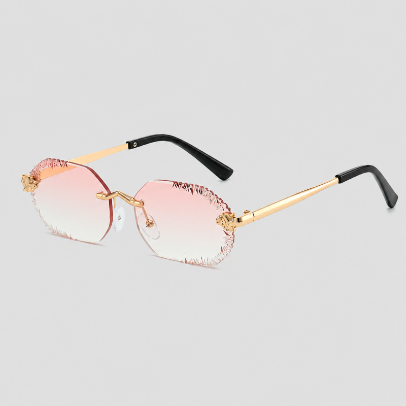 Retro Round Frame Sunglasses