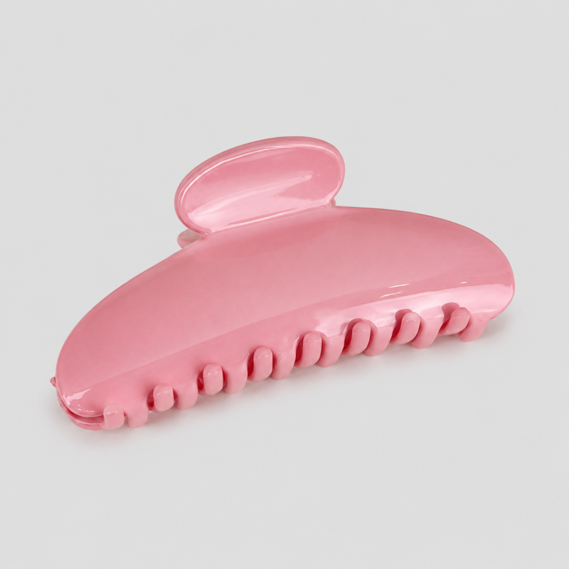 Solid Color Shark Hair Claw Clip