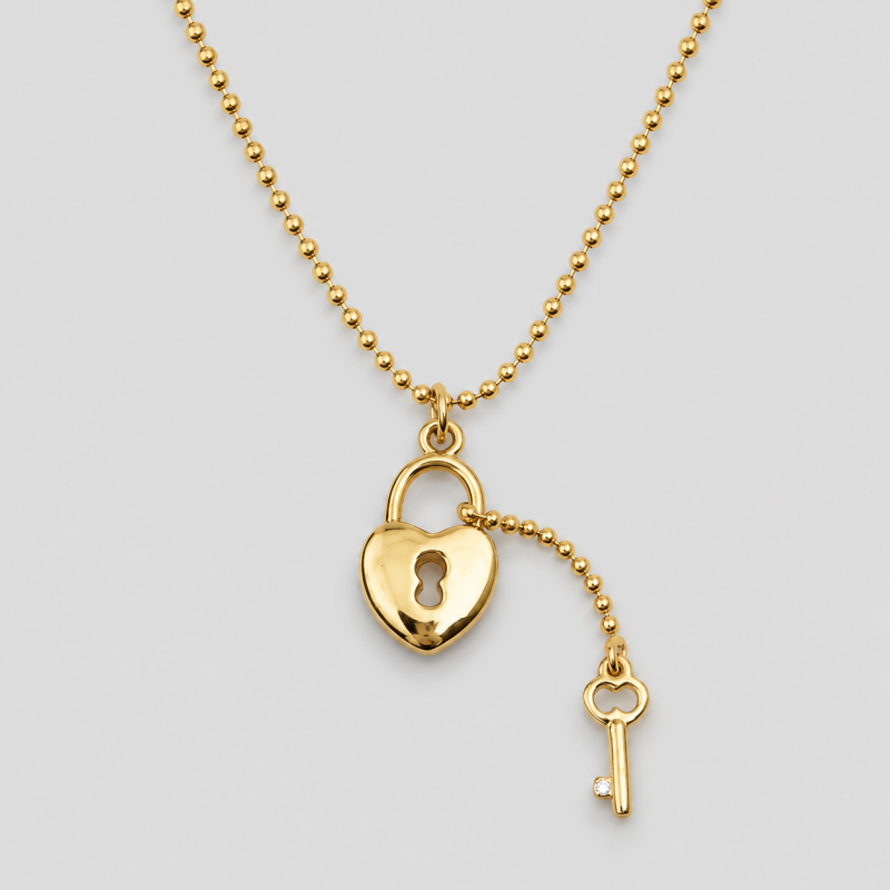 Key Pendant Necklace