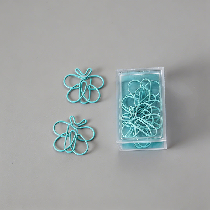6PCS Boxed Animal Shape Metal Paper Clips