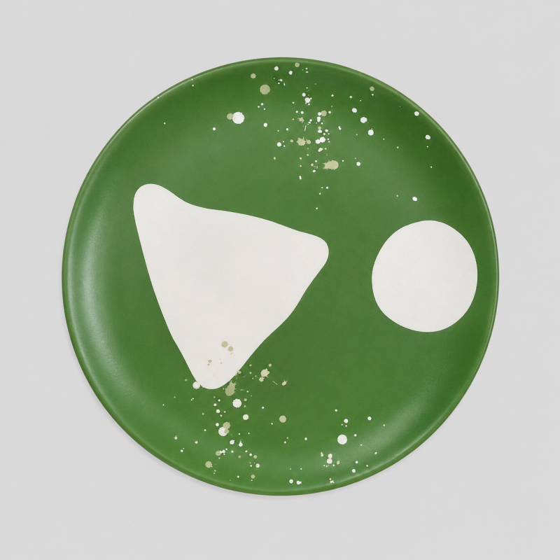 Triangle Snack Plate