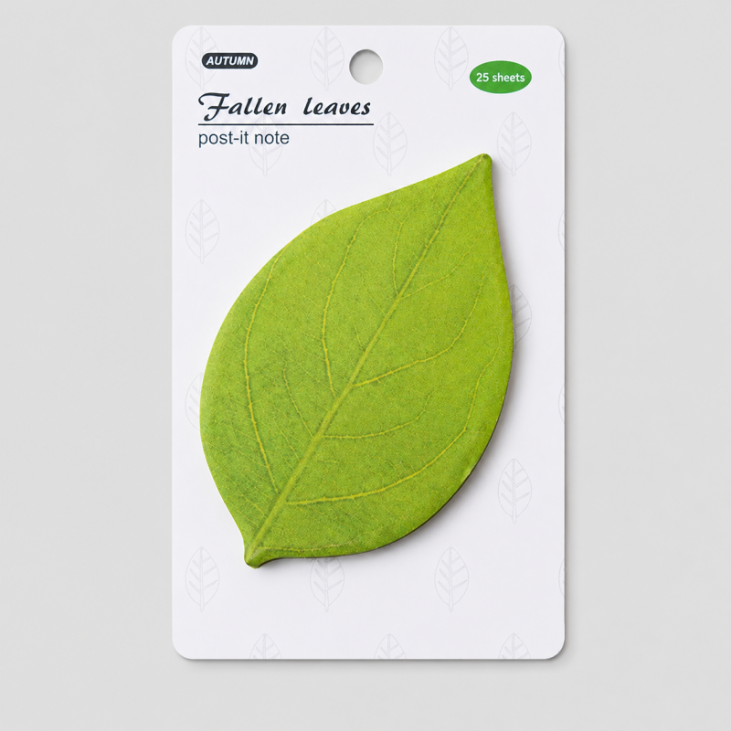 Leaf Shape Planner Sticky Notes