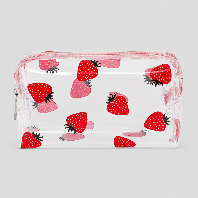 Pattern Clear Cosmetic Storage Bag