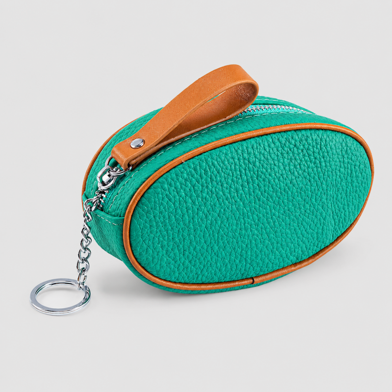 Oval Cord Coin Pouch