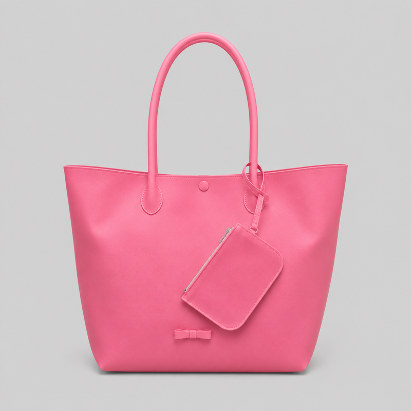 Pastel Clear Shopper Tote Bag