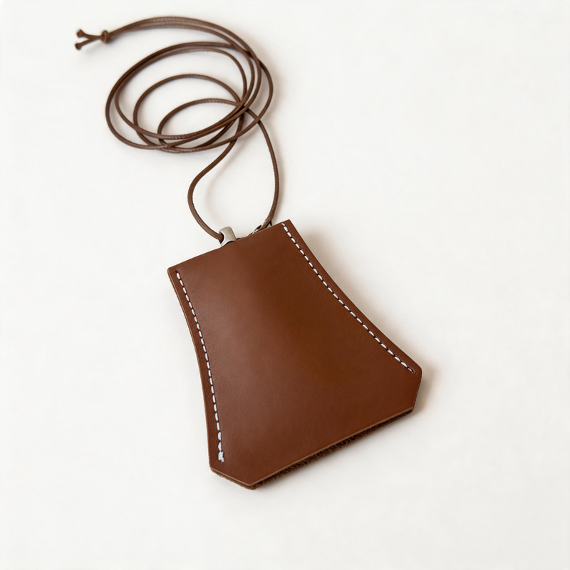 Faux PU Sunglasses Holder Necklace