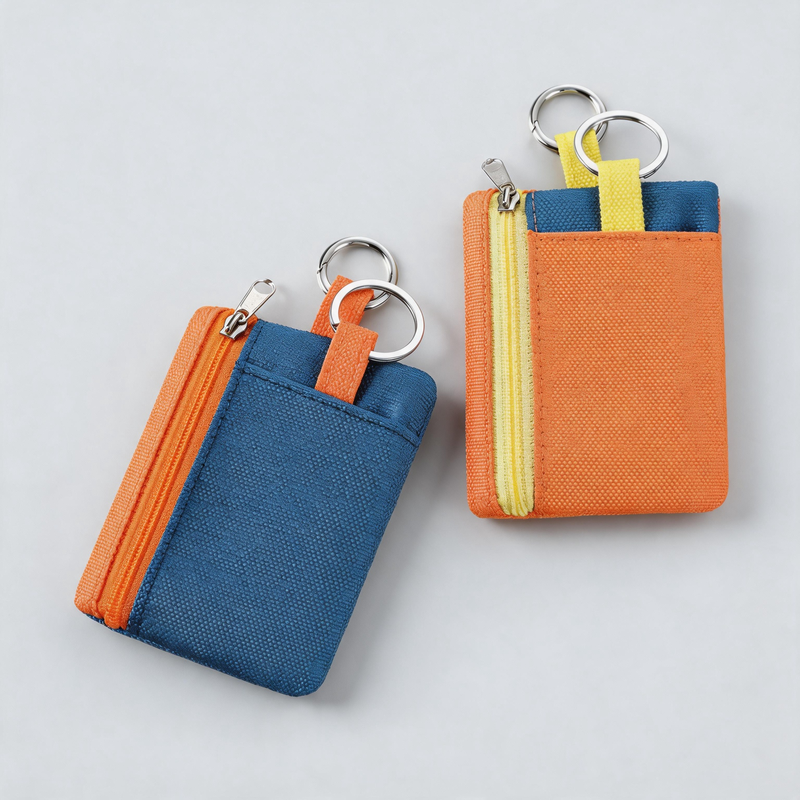 Color Block Card Holder