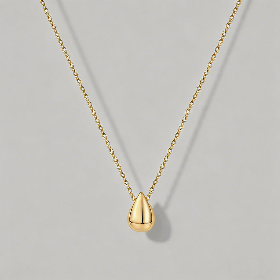 Minimalist Teardrop Pendant Ne - Shopdayla Wholesale - #8162