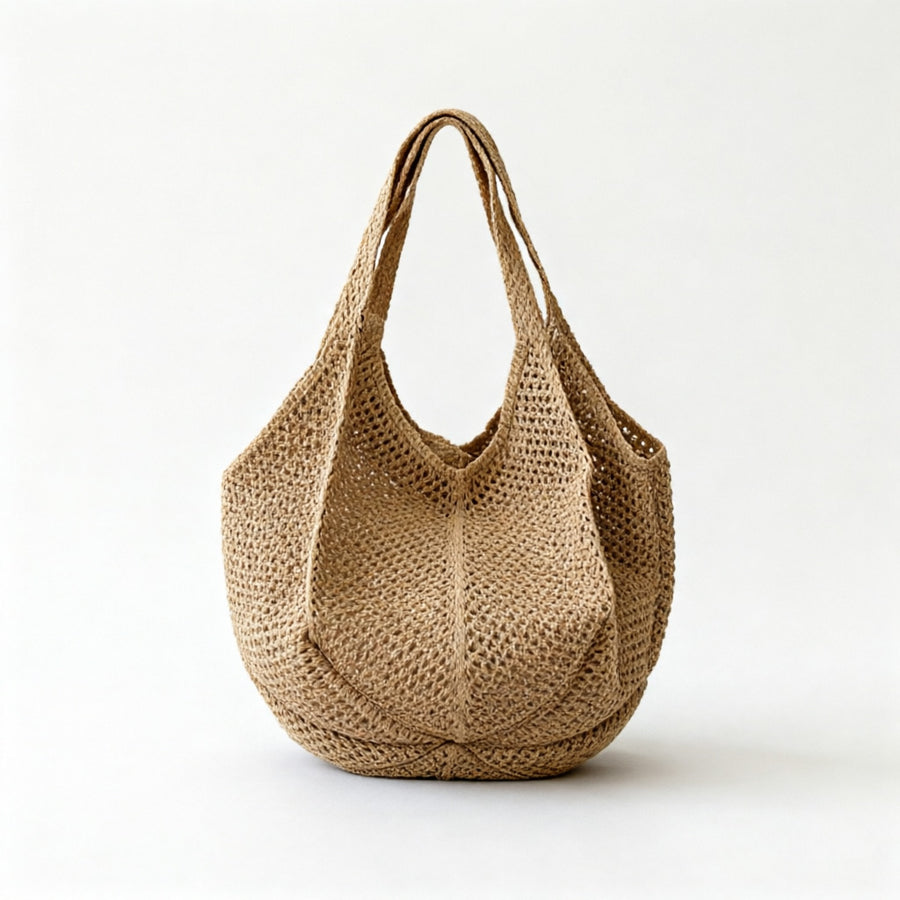 Handmade Crochet Mesh Tote - Shopdayla Wholesale - #7378