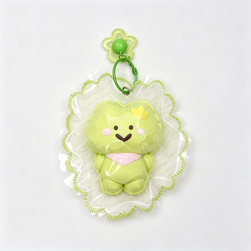 Frog Silicone Squish Keychain