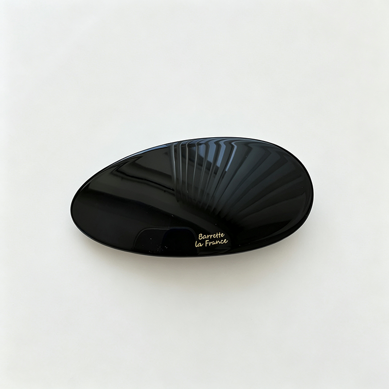 Oval Acetate Spring Hair Barrette