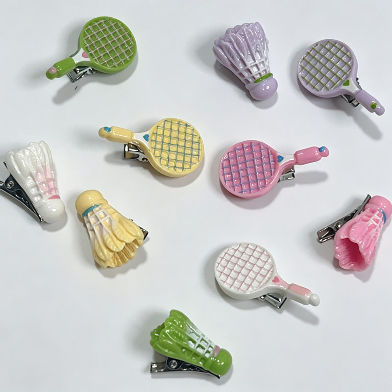 Mini Racket Hair Clip