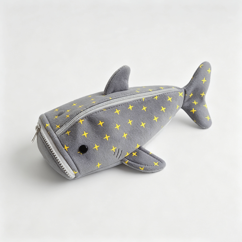 Shark‑Shaped Pencil Case