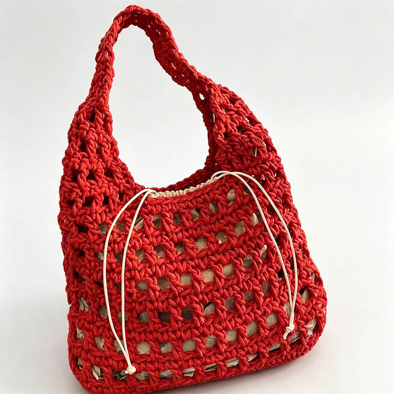 Refined Large Woven Straw Daily Tote Fashion Bag