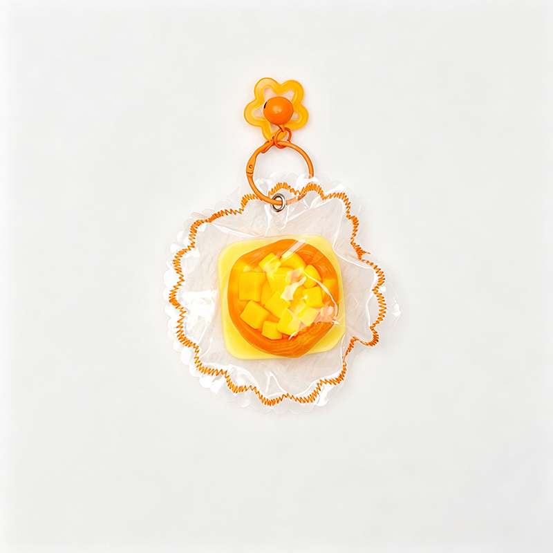 Egg Tart Squeeze Toy Dessert Stress Relief